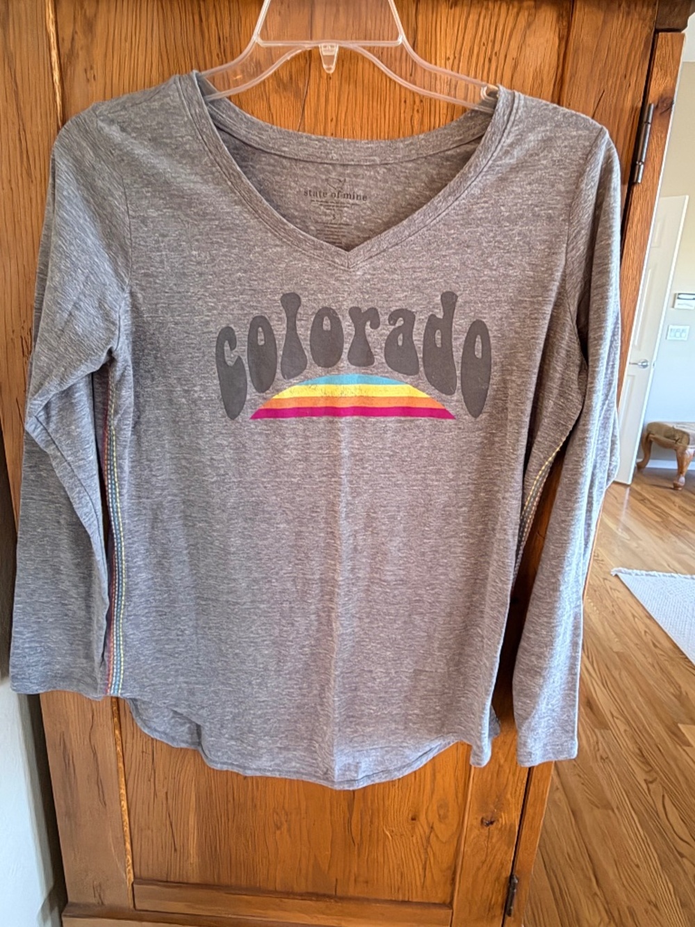 Retro State of Mine Colorado T-shirt S